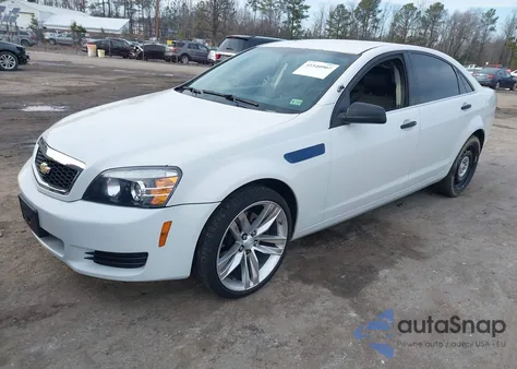 2015 Chevrolet Caprice Police from USA, damaged, VIN 6G3NS5U23FL123374